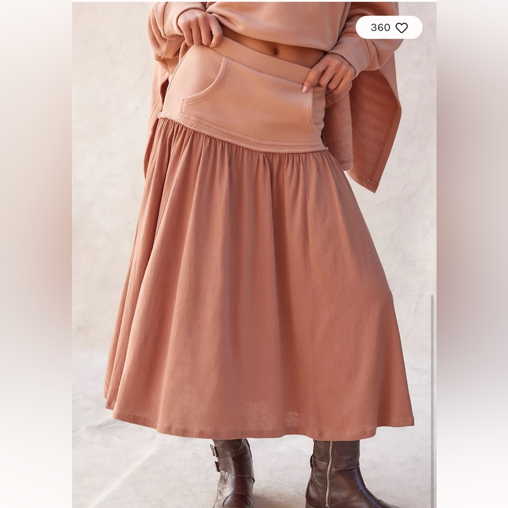 Free People Cotton Skirt Like New